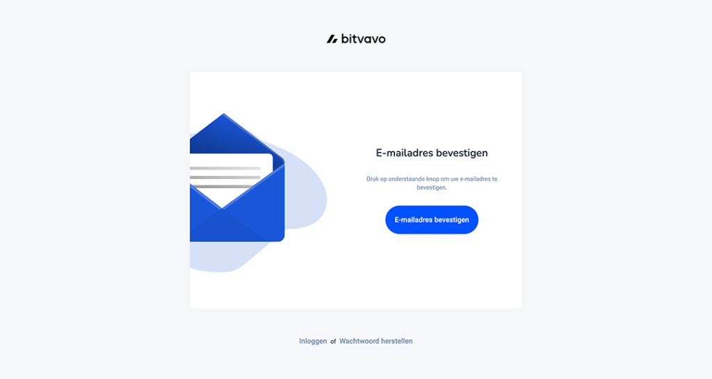 e-mailadres definitief bevestigen
